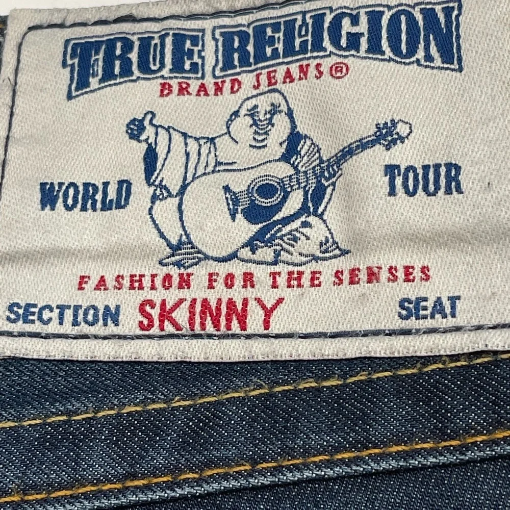 True Religion brand jeans skinny flaps‎ women size 38